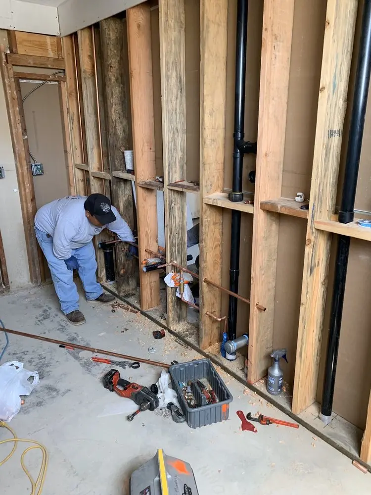 Commercial rough-in plumbing for Trenchless Sewer Repair in Winterset